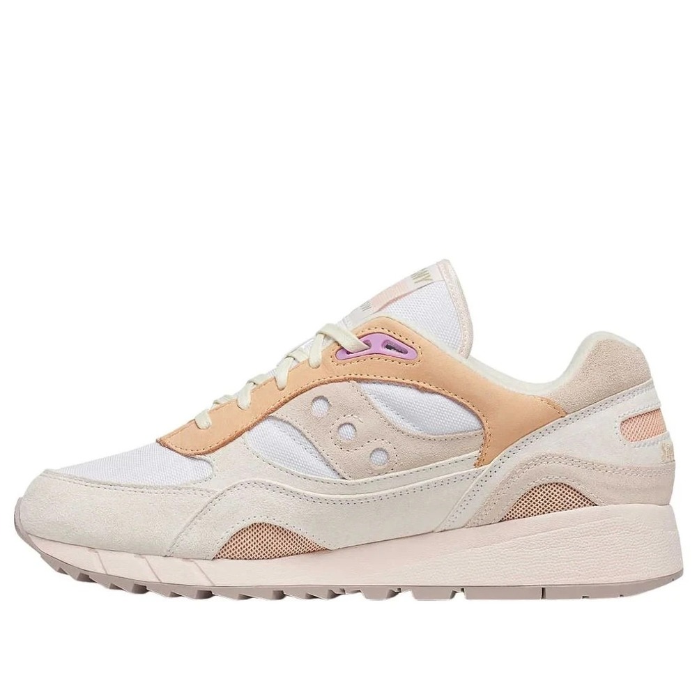Saucony Shadow 6000 Men's Size 9.5 Surf Pack White Peach Shoes Sneakers S70904-1